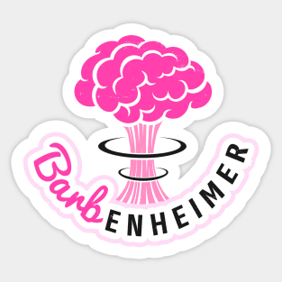 Barbenheimer Sticker